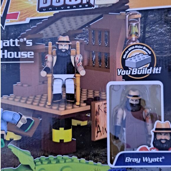 New WWE Stack Down Bray Watts Swap House 91+ Pcs - Picture 5 of 5